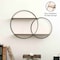 Vintiquewise Interlinked Round Wall-Mounted Shelf - Dual-Size Circular Design, Sturdy Metal Frame and QI004691.RO2 - alternate 5