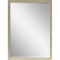 Homeroots 39" Silver Solid Wood Framed Accent Mirror 632755 - alternate 1