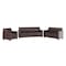 Flash Furniture Living Room Set, 29" x 32-1/4" to 32-1/2", Upholstery Color: Brown BT-827-SET-BN-GG - alternate 1