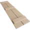 Ekena Millwork Rustic Two Board Spaced Board-n-Batten Rough Cedar Faux Wood Shutters, 11 1/2W x 68H, PR SHUBSS11X68RCPR - alternate 3