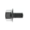 Zoro Select Not Graded, 5/16"-18 Serrated Flange Bolt, Plain Stainless Steel, 1/2 in L, 50 PK 1-SFH-31C-50 - alternate 3