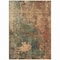 Homeroots 5' X 8' Sage Tan And Copper Abstract Washable Indoor Outdoor Area Rug 606105 - alternate 4