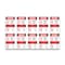 Signmission OSHA Danger Sign, Flammable No Smoking Bilingual, 5in X 3.5in Decal, 10PK, OS-DS-D-35-VK-1824-10PK OS-DS-D-35-VK-1824-10PK - alternate 1