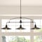 Jonathan Y Cade 38.5 in. 3-Light Industrial Farmhouse Iron Linear LED Pendant, Oil Rubbed Bronze/Clear JYL7593A - alternate 4