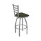 Holland Bar Stool Co 410 Jackie Stainless Steel 36in Swivel Bar Stool with Canter Pine Seat 41036SS010 - alternate 2