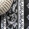 Jonathan Y Acanthus French Border Black/Gray 4 ft. x 6 ft. Area Rug MDP504A-4 - alternate 2