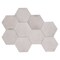 Andova Tiles Jenae 4-in. x 5-in. Zellige Hexagon Glossy Ceramic Wall Tile (5.38 Square Feet Per Box) ANDJEN1341 - alternate 1