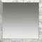 Homeroots 15" Brown Square Framed Antiqued Damask Accent Mirror 485126 - alternate 3