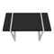 Homeroots 49" Black and Silver Computer Desk 489864 - alternate 3