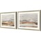 Homeroots Set Of Two Dusky Mountain Silver Framed Print Wall Art, 2PK 525905 - alternate 2