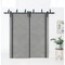 Sartodoors Barn Bypass Doors with 6.6ft Hardware, Planum 0011 Concrete and Aluminum Strips, Sturdy Heavy Duty PLANUM0011BBB-BTN-6084 - alternate 1