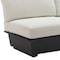Homeroots 79" Beige Polypropylene Sofa 667653 - alternate 2