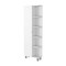 Homeroots 20" White Accent Cabinet With Nine Shelves 535009 - alternate 1