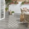 Homeroots 6' Silver And Gray Geometric Indoor Outdoor Area Rug 556293 - alternate 4