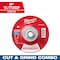 Milwaukee Tool Cut-Off & Grinding Wheel, 5" dia. 49-94-0917 - alternate 1