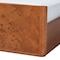 Bali & Pari Fuentes Real Natural Burl Wood Platform Bed 268-14508-ZORO - alternate 2