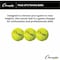 Champion Sports Tennis Ball Pack of 3, Yellow, 3PK CSITB3 - alternate 2