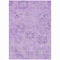 Homeroots 5' X 8' Lavender And Gray Damask Washable Indoor Outdoor Area Rug 603768 - alternate 4