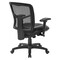 Office Star Products ProGrid Mesh Back Manager's Chair, Black 92553-R107 - alternate 2