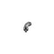 Egs Electrical Group 1 in 90-Degree Insulated Liquidtight Connector, Steel 4QS-9100 - alternate 2
