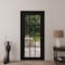 Vdomdoors Front Exterior Prehung Metal-Plastic Door Clear Glass / MANUX 8355 Matte Black / Office Commercial MANUX8355EXD-BLK-W36xH80-RH-I - alternate 2