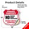 Signmission Private Property Shield Sign No Hunting, 18 inch X 18 inch, Vinyl Decal, 2PK SHI-D-2PACK-18-445 - alternate 3