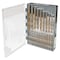 Performance Tool 102 pc. Drill and Driver Bit Set, Titanium Bits, Magnetic Holder, Case W9060 - alternate 2