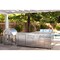 Koolmore Outdoor Kitchen - Dual Fuel Pizza Oven, Fridge, Fridge Cabinet, Sink, 30 in. BBQ Grill and Cabinet KM-OKSKIT-CONFIG101 - alternate 2