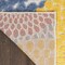 Homeroots 6' Blue Yellow Blue Red And Green Medallion Indoor Outdoor Area Rug 556300 - alternate 3