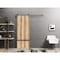 Sartodoors Sliding Barn Door with 6.6ft Hardware, Planum 0012 Oak and Aluminum Strips, Rail Hangers Sturdy Sil PLANUM0012BD-S-DUB-3096 - alternate 1