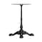 Flash Furniture Chambery 22.75 in x 22.75 in Black Cast Iron Table Base, Weather UV Resistant Commercial Grade Base SDA-T2222-GG - alternate 3