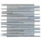 Apollo Tile Blue Gray 11.8 in x 12.2 in Glass Glossy, Matte Floor and Wall Mosaic Tile 5 sqft/case, 5PK APLICL8808A - alternate 1