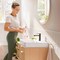 Hansgrohe Rebris S Single-Hole Faucet 110 with Pop-Up Drain, 1.2 GPM in Matte Black 72517671 - alternate 2