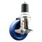 Service Caster 4 Inch 316SS Solid Polyurethane Swivel 1-7/8 Inch Expanding Stem Caster Brake SCC-SS316EX20S414-SPUS-TLB-178 - alternate 1