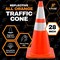 Xpose Safety 28 Inch Orange Traffic Cones with 6in and 4in Collars, DOT Approved, 1PK AOTC28-64-1-X - alternate 4