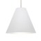 Besa Lighting Dylan Stem Pendant, White, Satin Nickel Finish, 1x30W LED 1TT-DYLANWH-LED-SN - alternate 1