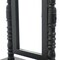 Homeroots 20" Black Wood Framed Freestanding Makeup Shaving Tabletop Mirror 274446 - alternate 2