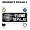 Signmission Tire Sale, 18 Inch x 48 Inch, Vinyl Banner B-30891 - alternate 2