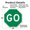 Signmission Go, 18 Inch X 18 Inch, Plastic Sign OC-P-18-213 - alternate 3