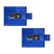 Mytee Products Blue Superlight 14oz Flatbed Trailer Lumber Steel Tarp 24x27 8ft Drop, 2PK SLLT-BLUEx2 - alternate 1