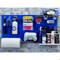 Triton Products (2) Square Hole Pegboards W/ Mounting Hardware, Epoxy 18-Gauge Steel, Blue, 18" W x 36" H LB18-B - alternate 4