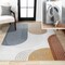 Jonathan Y Arches Contemporary Minimalist Machine-Washable Multi 5 ft. x 8 ft. Area Rug WSH312A-5 - alternate 1