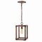 Jonathan Y Magnolia 8.13" Adjustable Iron Rustic Farmhouse LED Pendant, Brown JYL7474A - alternate 6