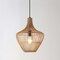 Jonathan Y Lucas 13" 1-Light Farmhouse Coastal Rattan 180" Cord Plug-In or Hardwired LED Pendant, Brown JYL1406A - alternate 3