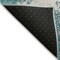 Homeroots 5' X 8' Teal Blue Ivory And Gray Abstract Washable Indoor Outdoor Area Rug 599521 - alternate 2