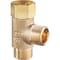 Do It Best 3/8'' OD Fem x 3/8'' OD x 3/8'' OD Brass Extender Tee DIB2038LF - alternate 2