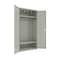 Hirsh Storage Cabinets, 36 in W, 18 in D, 72 in H, Light Gray 25064 - alternate 1