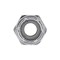 Auveco 1/4in-20 Nylon Insert Hex Stop Nut Zinc, 100PK 9539 - alternate 2