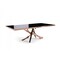 Homeroots 87" Black And Gold Glass And Stainless Steel Pedestal Base Dining Table 487365 - alternate 3