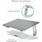 Startech.Com Laptop Stand for Desk, 11lb, Aluminum LAPTOP-STAND-SILVER - alternate 1
